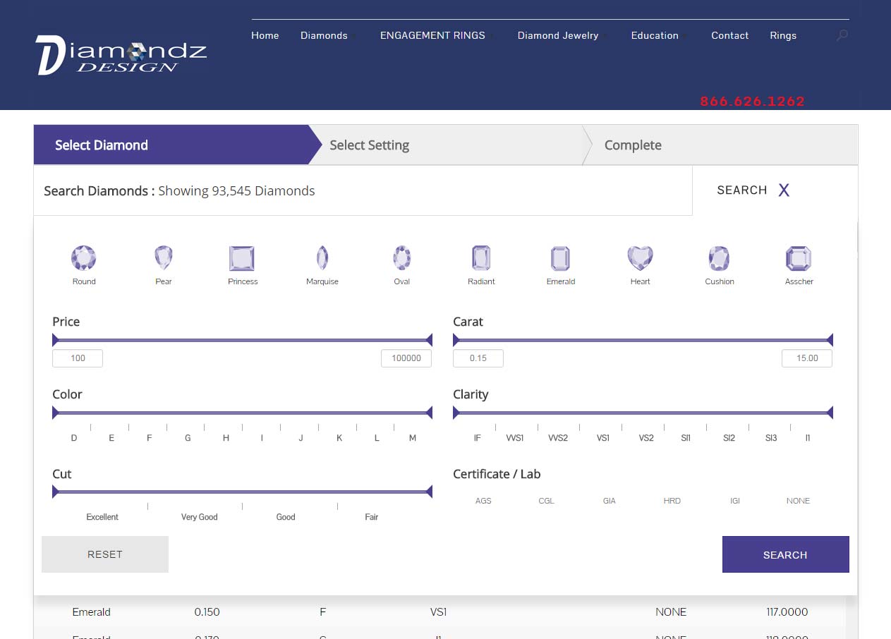 Jewelstream_Diamondzdesign_Diamond search
